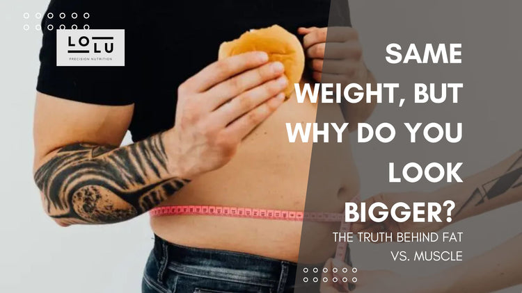 Same Weight, But Why Do You Look Bigger? — The Truth Behind Fat vs. Muscle