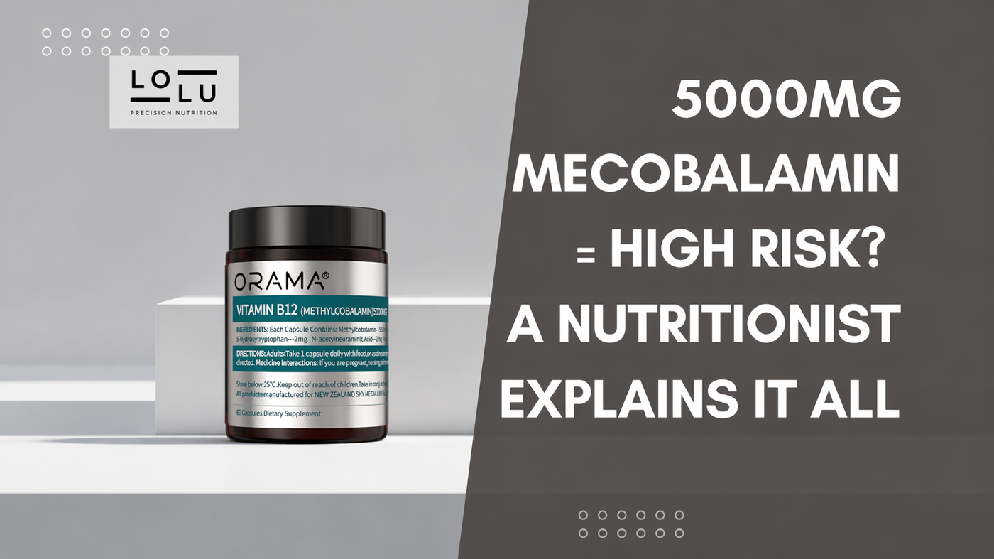 5000μg Mecobalamin VB12 = High Risk? A Nutritionist Explains It All