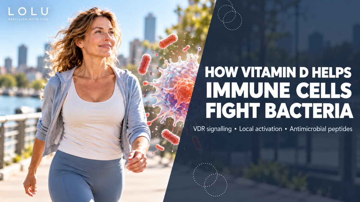 How Vitamin D Helps Your Immune Cells Fight Bacteria