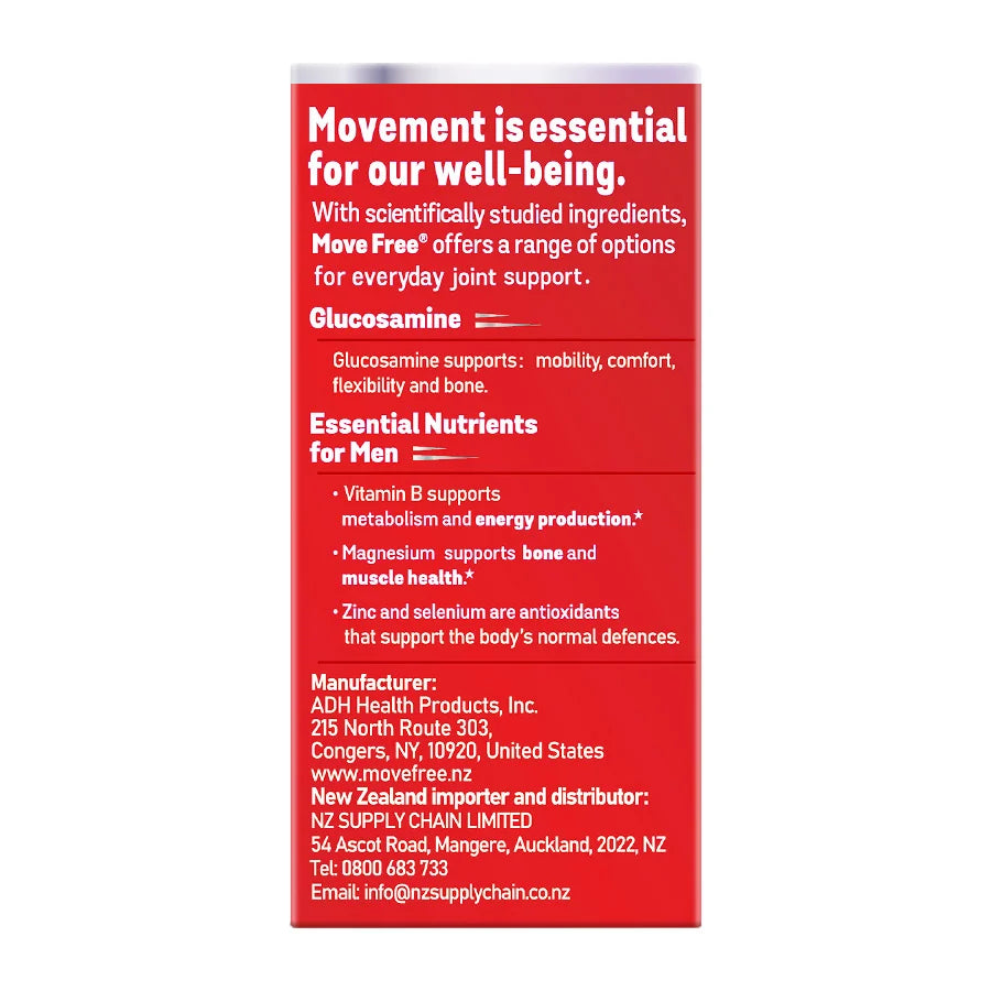 Move Free Advanced MEN GC+ Nutrient Blend 12/120ct