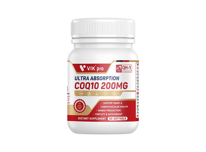 VIKPRO SUPER CoQ10 + PQQ UBIQUINOL (60s)