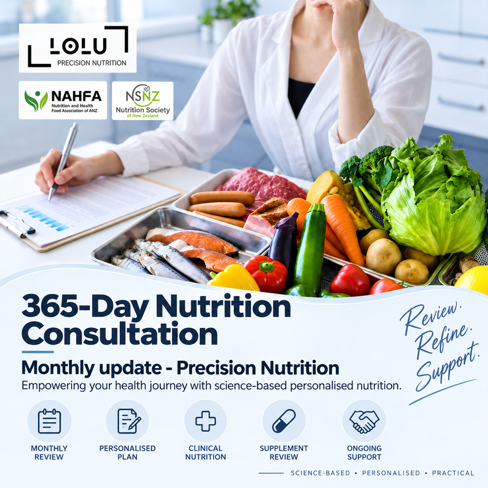LOLU™ HEALTH  365 营养咨询 (注册临床营养师, Reg. 82021301; 这次营养师, Reg. 20-02273)