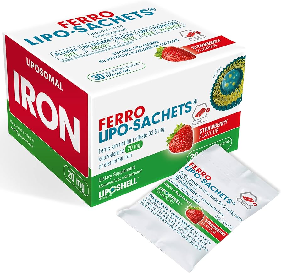 Lipo-Sachets® 1000mg Ferro/Vitamin C/Vitamin D3