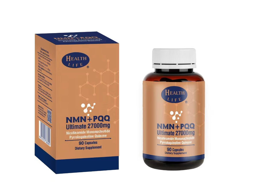 Health Life® NMN Ultimate 27,000mg+PQQ 90 粒