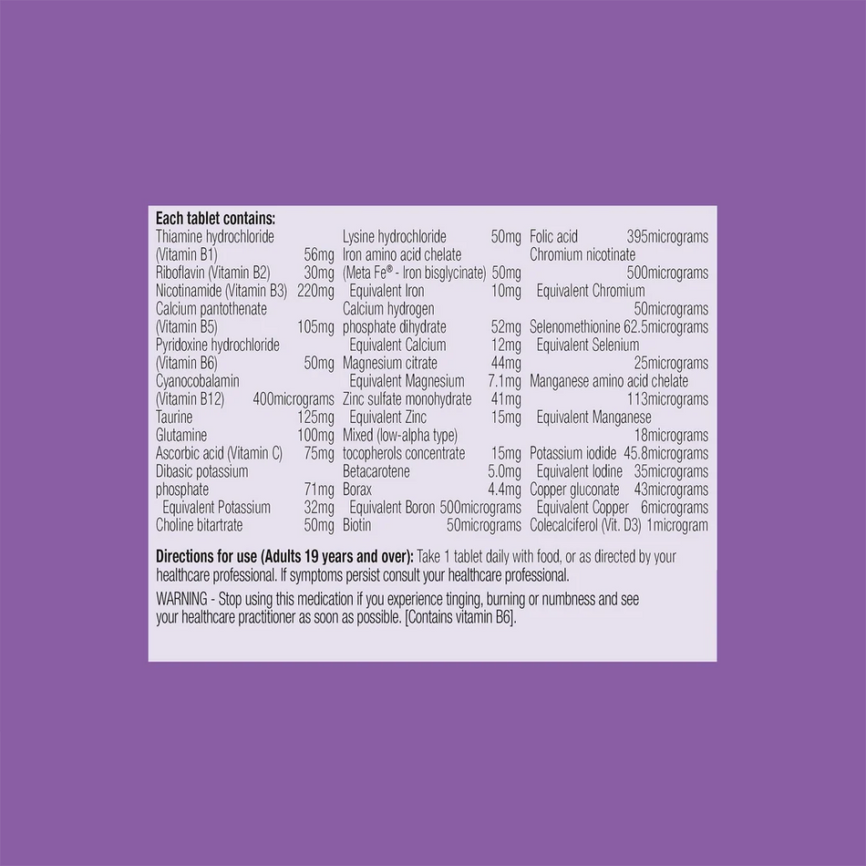 Meta B Complex 50 Tablets