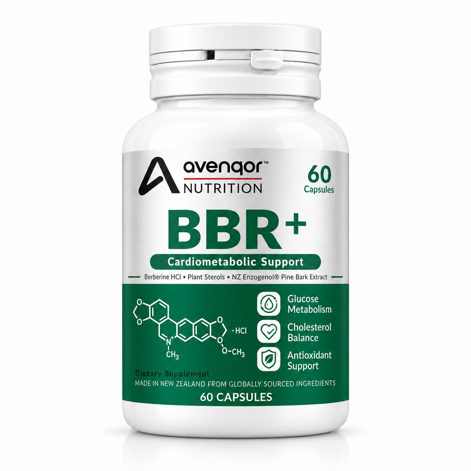 Avenqor™ Nutrition BBR+ Cardiometabolic Support Formula｜60 Capsules