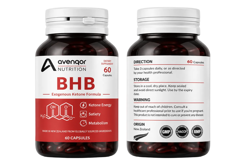 Avenqor™ Nutrition BHB エキソジェナス ケトン アブソルート フォーミュラ｜60カプセル