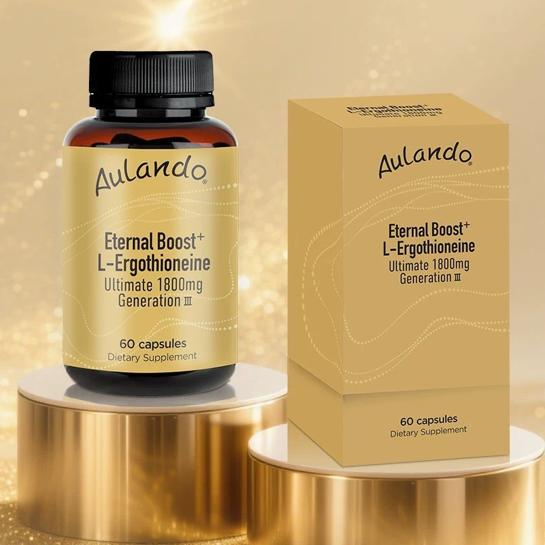 Aulando® 麦角硫因时光胶囊99.9%高纯度 · 1800mg · 第三代