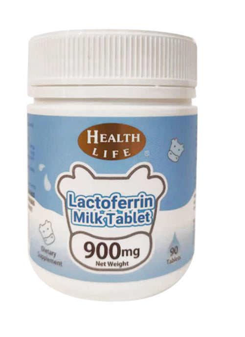 Health Life® Lactoferrin Milk Tablet 900mg 90s