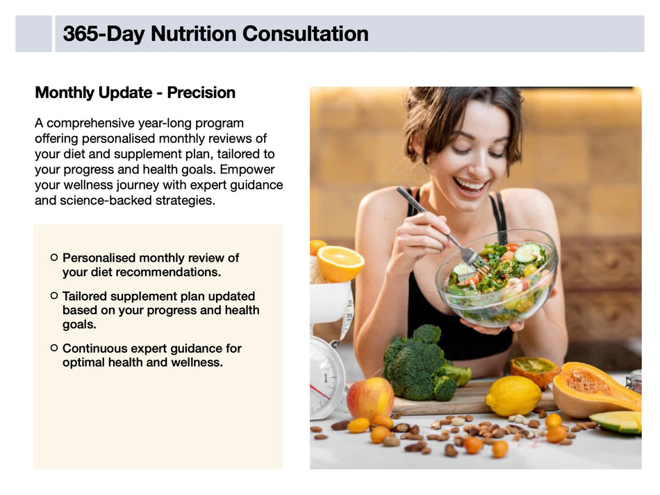 LOLU™ HEALTH  365-Day Nutrition Consultation (Registered Nutritionist, Reg. 82021301; Registered Dietician, Reg. 20-02273)