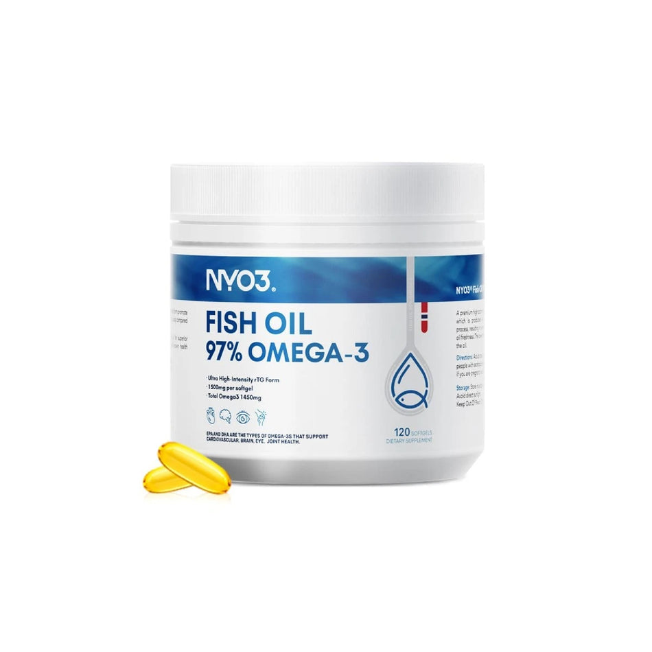 NYO3® 97% rTG Fish Oil Softgels 1500mg