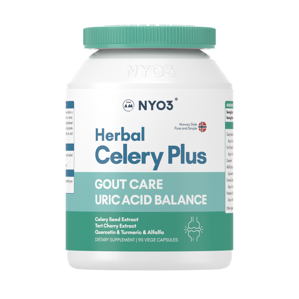 Buy 3 NYO3® Antarctic Krill Oil Amundsen Omega 3 Softgels 500mg 90s get FREE Herbal Celery Plus Gout Care Uric Acid Balance