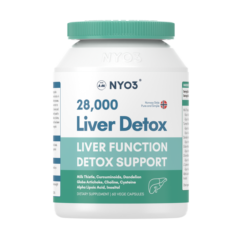 NYO3® 28000 Liver Detox Capsules 700mg 60s