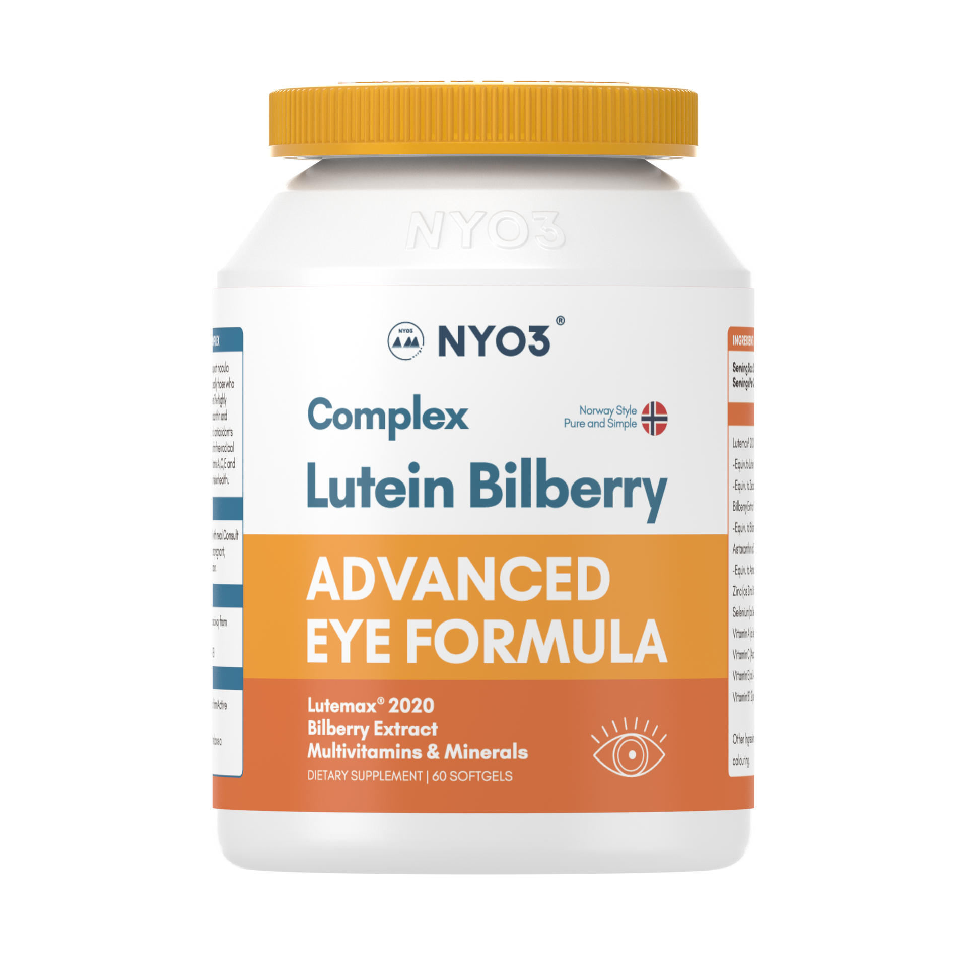 advanced eye care with lutein 40mg bilberry 260mg l-glutathione 50mg NYO3® Complex Softgels 527mg – LOLU™ HEALTH Pieces:Twinpack(2 Box) Glowberry Sun protection BPC-157 Peptide Near Me: