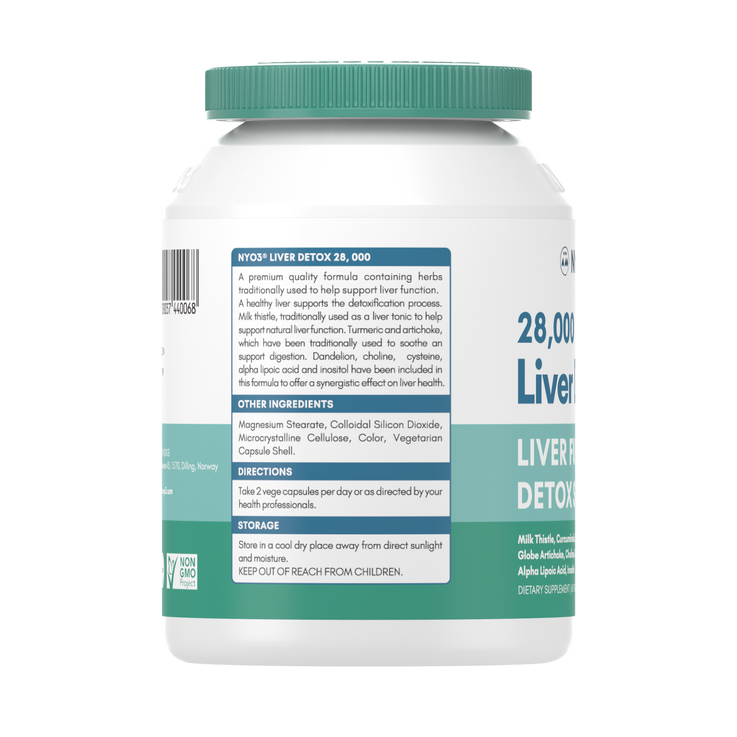 
                  
                    NYO3® 28000 Liver Detox Capsules 700mg 60s
                  
                