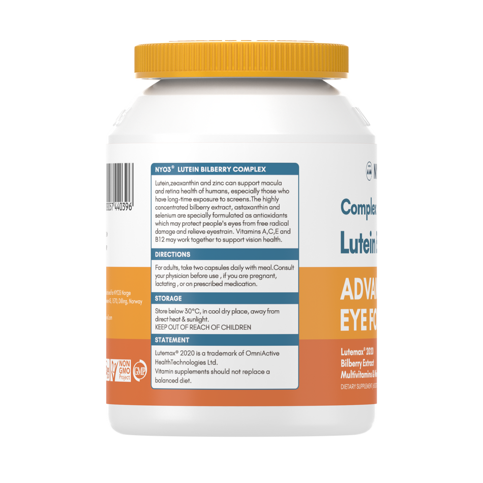 NYO3® Complex Lutein Bilberry Softgels 527mg