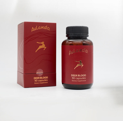 Aulando® Premium Deer Blood Essence Capsules (90 Capsules)