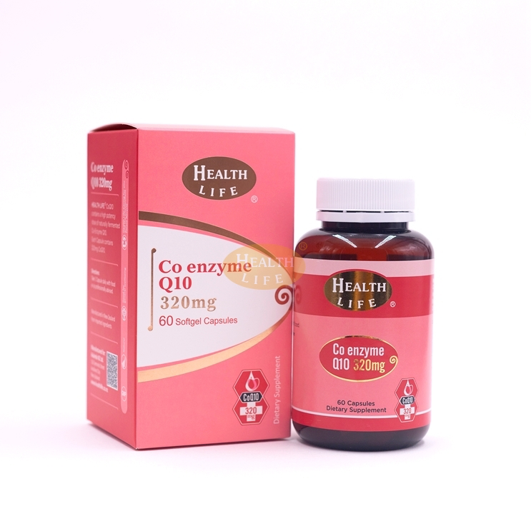 Buy 2  Health Life® Co-Enzyme Q10 320mg 60s Get FREE Propolis extract super strength 30ml