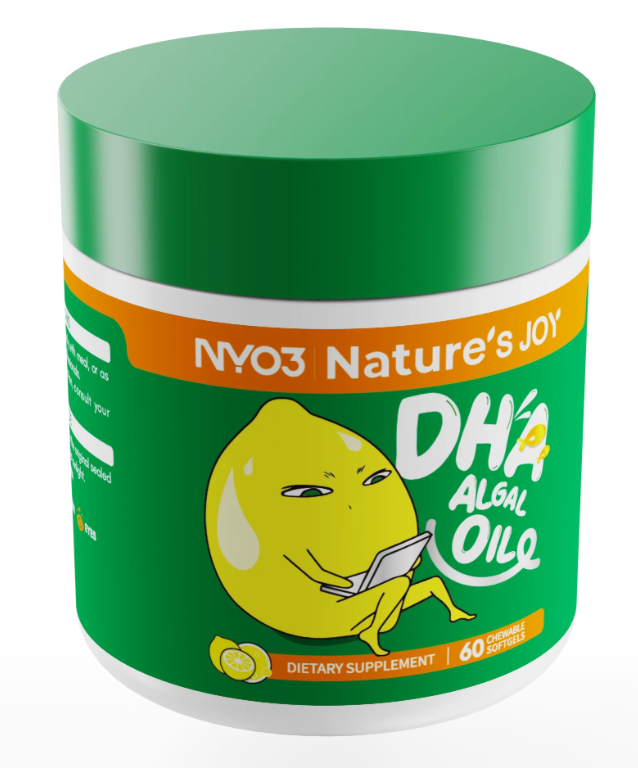 NYO3 Nature's Joy DHA 咀嚼軟膠囊 60 粒