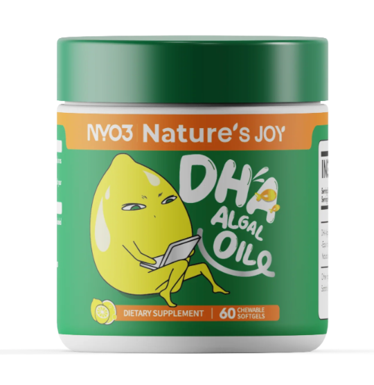 NYO3 Nature's Joy DHA 咀嚼軟膠囊 60 粒