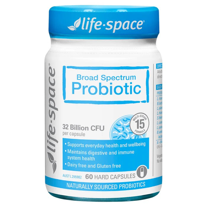 Life Space® Broad Spectrum Probiotic 60 Capsules