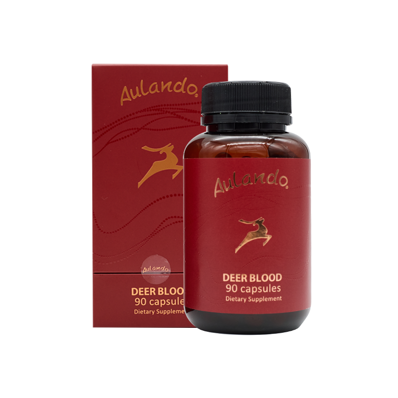 Aulando® Premium Deer Blood Essence Capsules (90 Capsules)