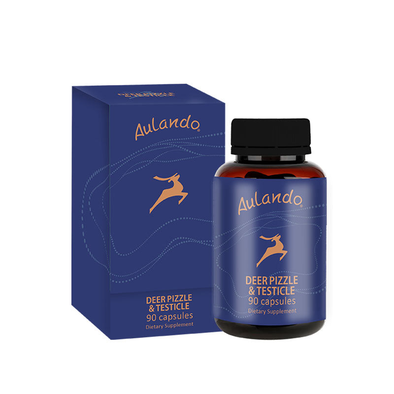 Aulando® Premium Deer Pizzle & Testicle Essence Capsules (90 Capsules)