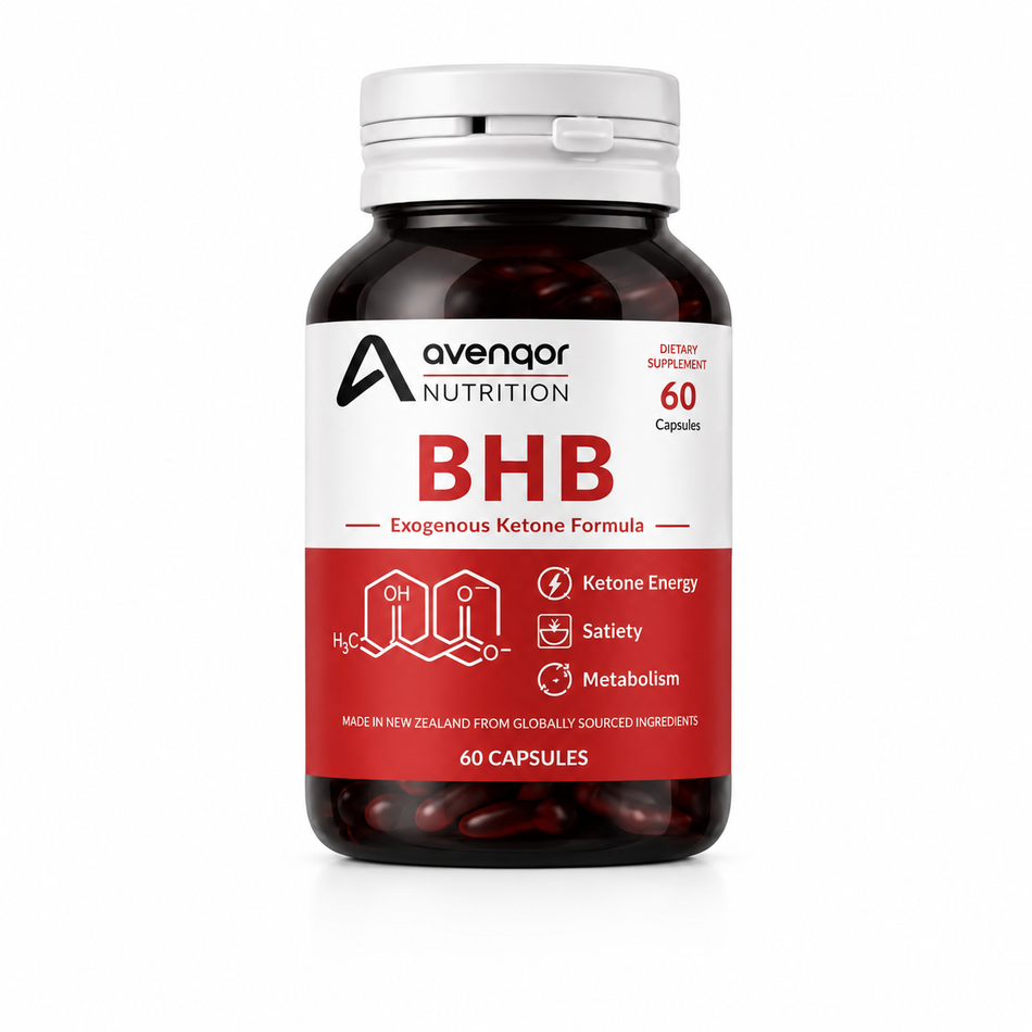 Avenqor™ Nutrition BHB 外源性酮体全效配方｜60 粒胶囊