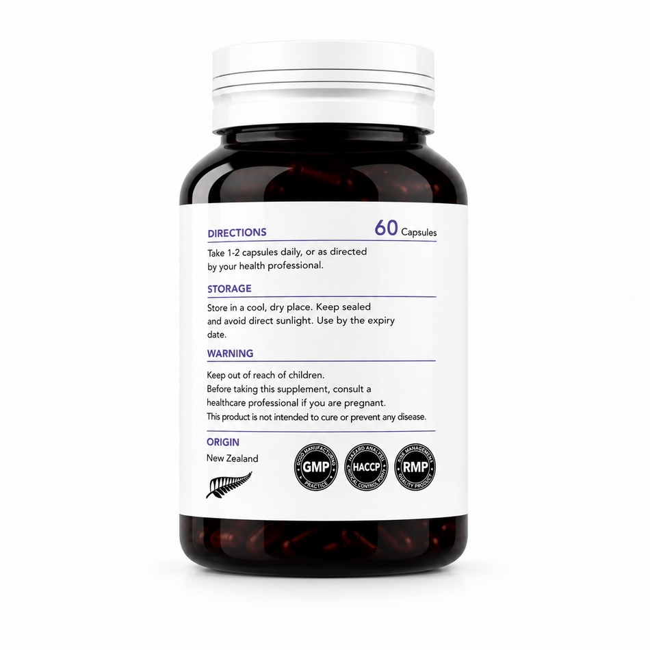 Avenqor™ Nutrition GABA + 5-HTP 睡眠與鎮靜複方｜60 顆膠囊