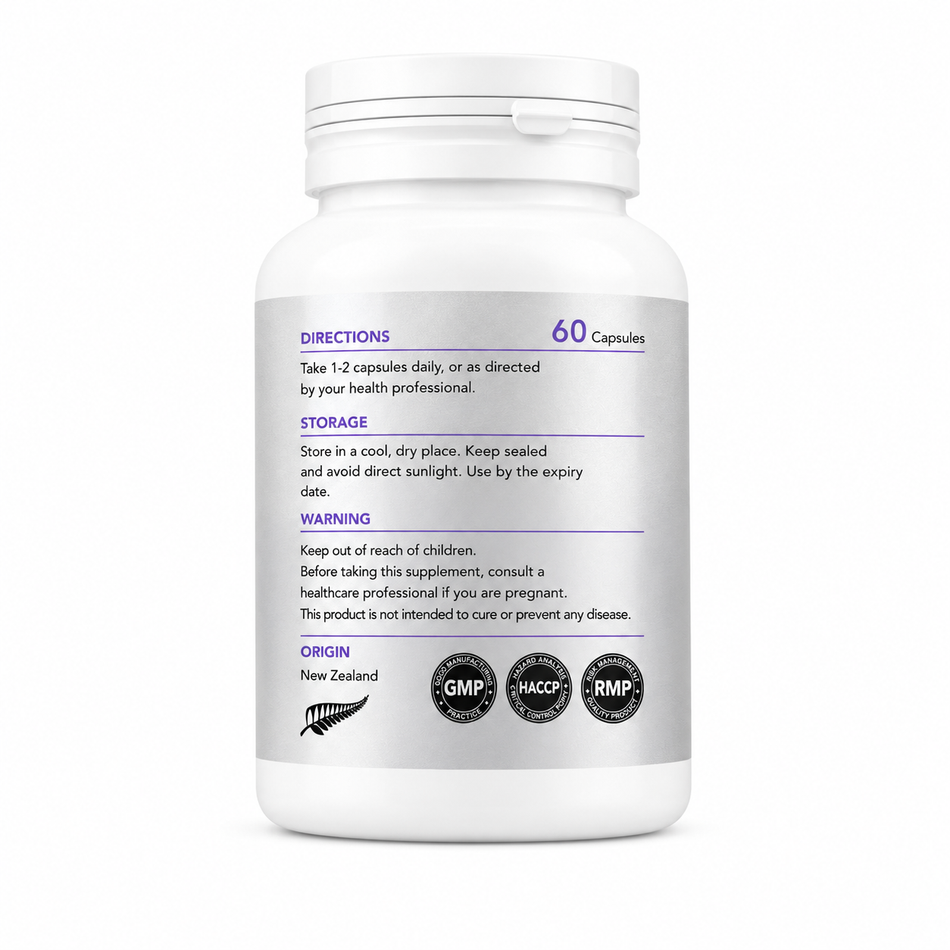 Avenqor™ Nutrition GABA + 5-HTP 睡眠與鎮靜複方｜60 顆膠囊