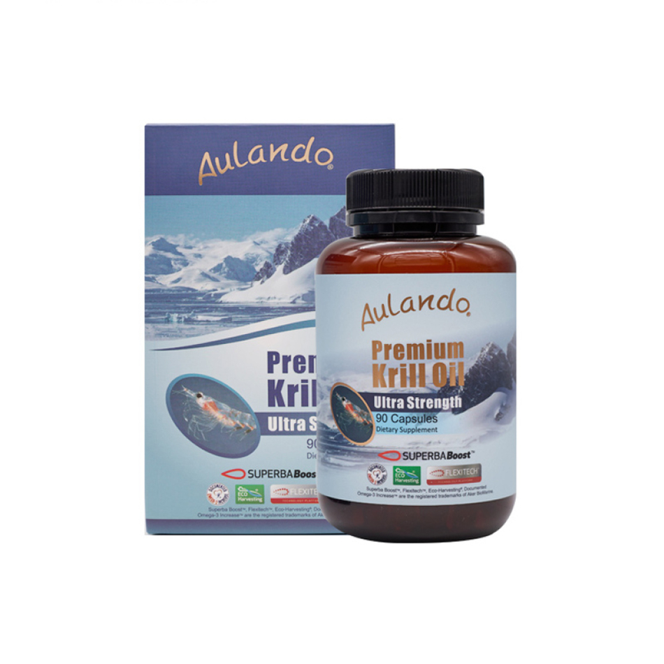 Aulando® High Strength Antarctic Krill Oil 500mg 90s