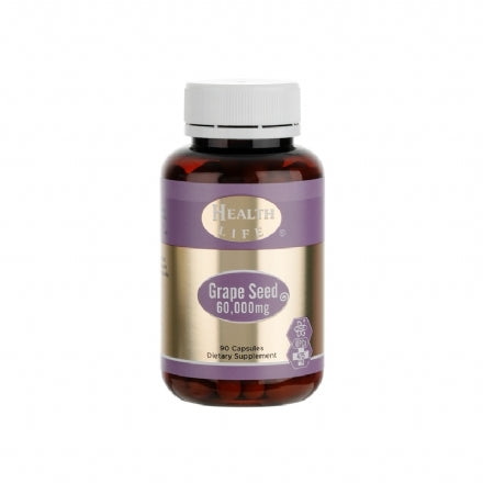 Health Life® Grape Seed Extract 60000mg 90s