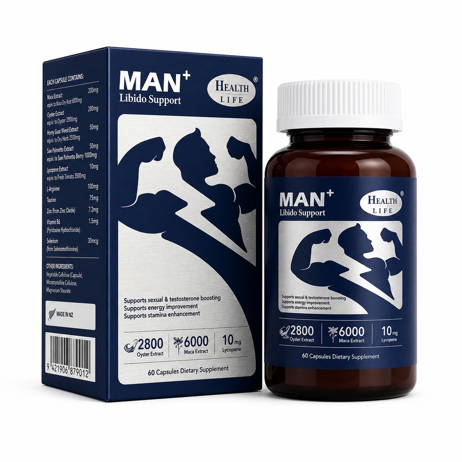 Health Life® Man Libido Support 60s