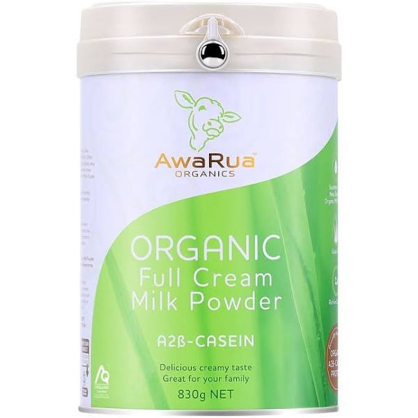 
                  
                    AwaRua® Organics Full Cream Milk Powder (with A2 Beta-Casein)
                  
                