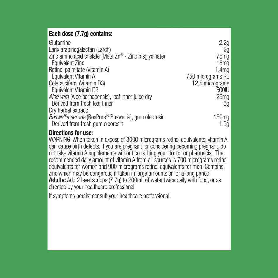 Glutagenics Lemon Lime 230g Powder