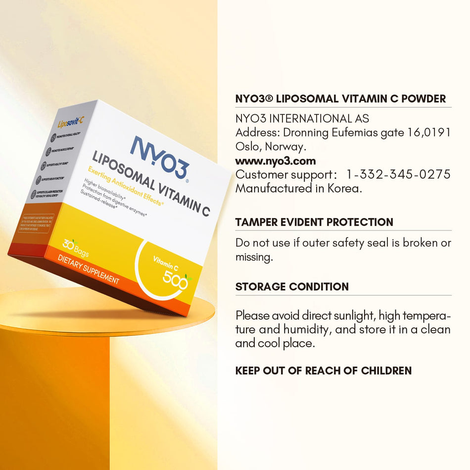 NYO3®リポソームビタミンCパウダー 1個購入で1個無料