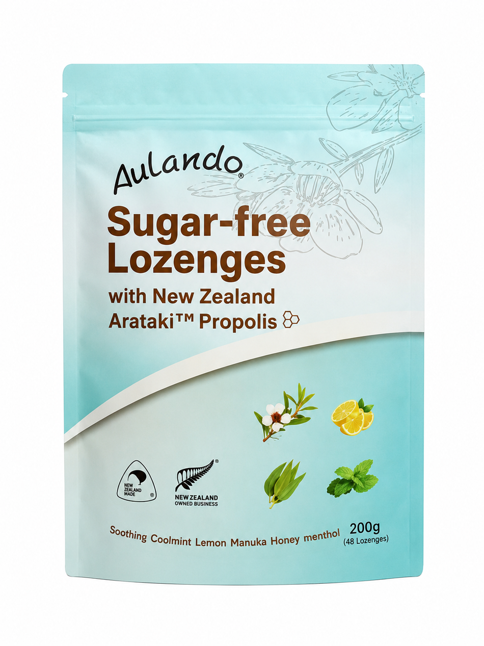 Aulando Soothing Sugar-free Propolis Lozenges 200g